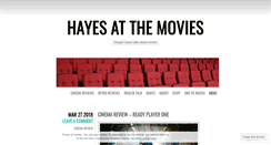 Desktop Screenshot of hayesatthemovies.com